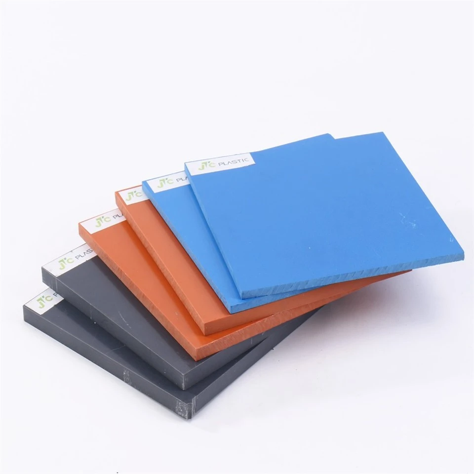 Orange Rijid PVC Fèy & Terracotta Koulè PVC Fèy oswa Koulè Gri nwa
