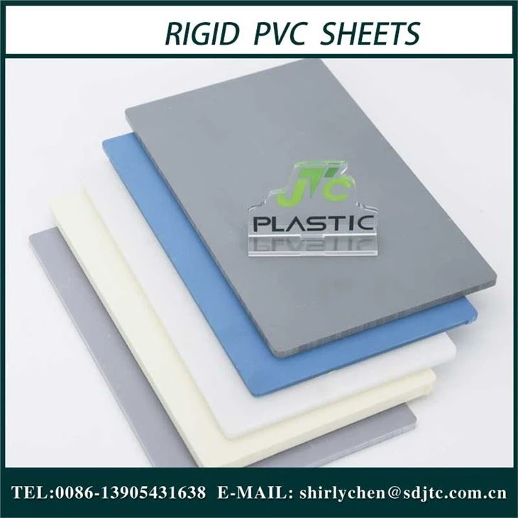 Ki enpèmeyab PVC Plastik Rijid Fèy